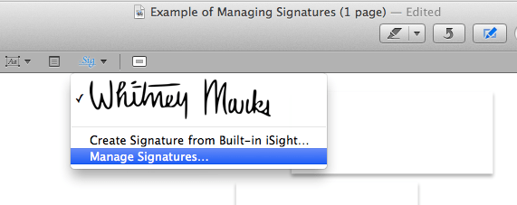 Signature Capture App Mac